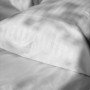 Bed linen set Fiber White Stripe Emily double
