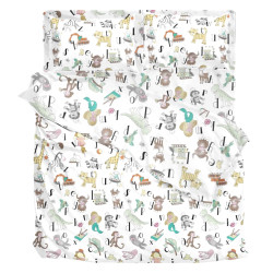 Pillowcase SoundSleep Happe Dream calico 40x60 cm white with print (2800004569859)