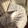 Baby bed linen Flowers SoundSleep muslin