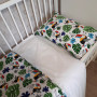 Комплект постельного белья в кроватку Jungle SoundSleep муслин