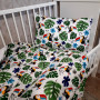 Baby bed linen Jungle SoundSleep muslin