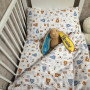 Комплект постільної білизни дитячий Sleeping bears SoundSleep фланель