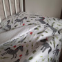 Комплект постельного белья в кроватку Unicorn SoundSleep муслин