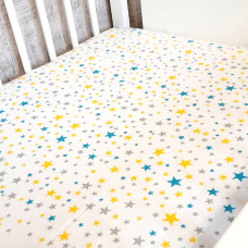 Bed sheet Stars SoundSleep flannel 110x150 cm