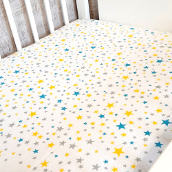 Bed sheet SoundSleep Stars flannel single 150x220 cm (94338058)