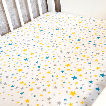 Bed sheet SoundSleep Stars flannel children 110x150 cm (94337785)