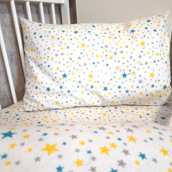 Pillowcase Stars SoundSleep flannel 50x70 cm