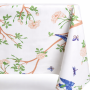 Tablecloth SoundSleep Spring Birds Water-Repellent 130x180 cm White (2800005024357)