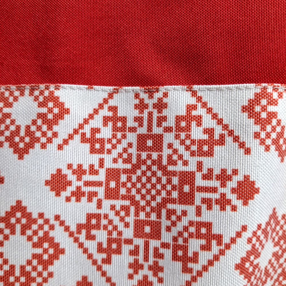 Tablecloth SoundSleep Code of the Unbreakable Nation 110x140 cm white and red (94205169)