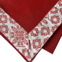 Tablecloth SoundSleep Code of the Unbreakable Nation 110x140 cm white and red (94205169)