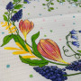 Waffle kitchen towel Blooming Easter SoundSleep 45x60 cm