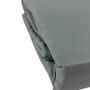 Простынь на резинке Fiber Grey Stripe Emily микрофибра серый 160х200 см