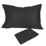 Set of pillowcases SoundSleep Silken satin 70x70 cm black (2800004482240)