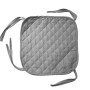 Cover for the stool SoundSleep Gray microfiber 38x38 cm gray (2800004597722)