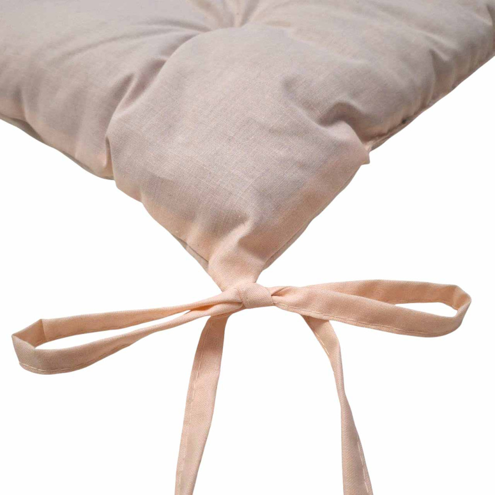 Подушка для стільця SoundSleep Porto бязь 40х40 см пудра (2800004778589)