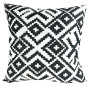 Pillow SoundSleep Code of the Unbreakable Nation decorative black with white (94205268)