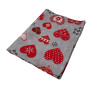 Tablecloth SoundSleep Winter Love New Year waterproof 110x140 cm gray (2800004658539)