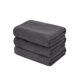 Terry towel SoundSleep Lenity with loop 400 gm 50x90 cm dark gray (2800004628495)