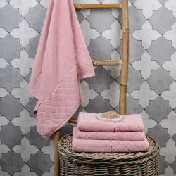 Towel SoundSleep Soft 500g terry 50x90 cm pink (2800004633383)