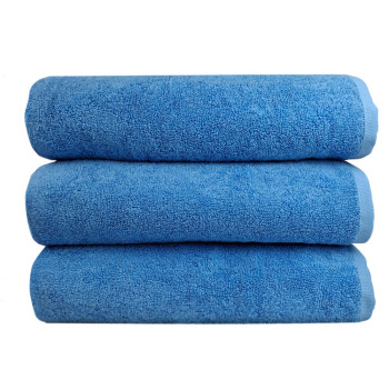 SoundSleep Delicat towel set 2 pcs with loop terry 50x90 cm and 70x140 cm 500g dark blue (2800004680134)