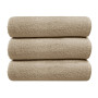 SoundSleep Inspire towel set 2 pcs with loop terry 50x90 cm and 70x140 cm 500g beige (2800004680158)