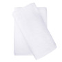 SoundSleep Inspire towel set 2 pcs with loop terry 50x90 cm and 70x140 cm 500g white (2800004680165)