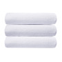 SoundSleep Inspire towel set 2 pcs with loop terry 50x90 cm and 70x140 cm 500g white (2800004680165)