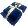 SoundSleep Inspire towel set 2 pcs with loop terry 50x90 cm and 70x140 cm 500 g dark blue (2800004680172)