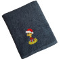 Towel SoundSleep Symbol of the Year 2025 New Year with embroidery terry 40x70 cm dark gray (2800004680424)