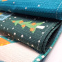 Kitchen towel SoundSleep Happy holidays waffle 45x60 cm 185 g dark green (2800004977715)