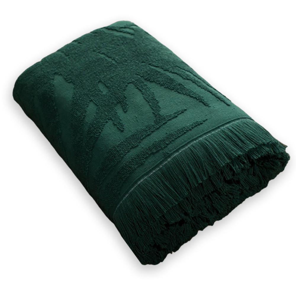 Terry beach jacquard SoundSleep Hawaii green 100х150 cm