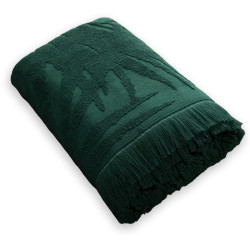 Рушник пляжний жакардовий SoundSleep Hawaii green 100х150 см