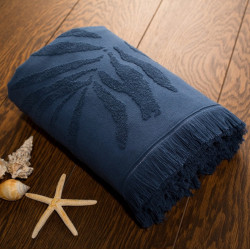 SoundSleep Hawaii dark blue 100x150 cm jacquard beach scarf