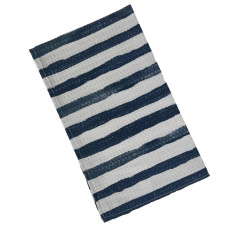 Полотенце кухонное вафельное SoundSleep Stripes серо-синие 34х60 см