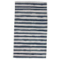Рушник кухонний вафельний SoundSleep Stripes сіро-сині 34х60 см