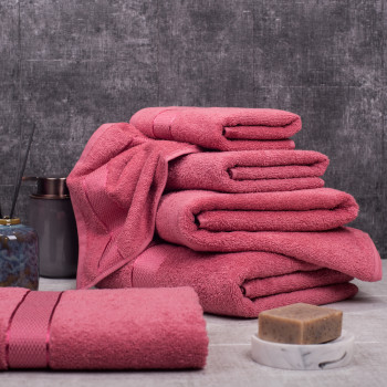 Terry cloth SoundSleep Rossa 40x70 cm dark pink (2000000013350) 