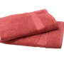 Рушник махровий Rossa SoundSleep темно-рожевий 50x90 см