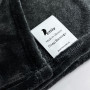 Welsoft blanket Manner Graphite TM Emily 300 g/m2 200x220 cm