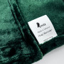 Welsoft blanket Manner Dark Green TM Emily 300 g/m2 150x200 cm