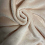 Velsoft blanket Comfort TM Emily cream 240gm2 200x220 cm