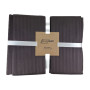 Комплект постільної білизни SoundSleep Stripe Chocolate сатин-страйп шоколад євро