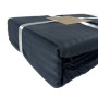 Bedding set SoundSleep Stripe Dark Gray satin-stripe dark gray euro