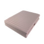 Bed linen set SoundSleep Stripe Pudra satin-stripe powdery single