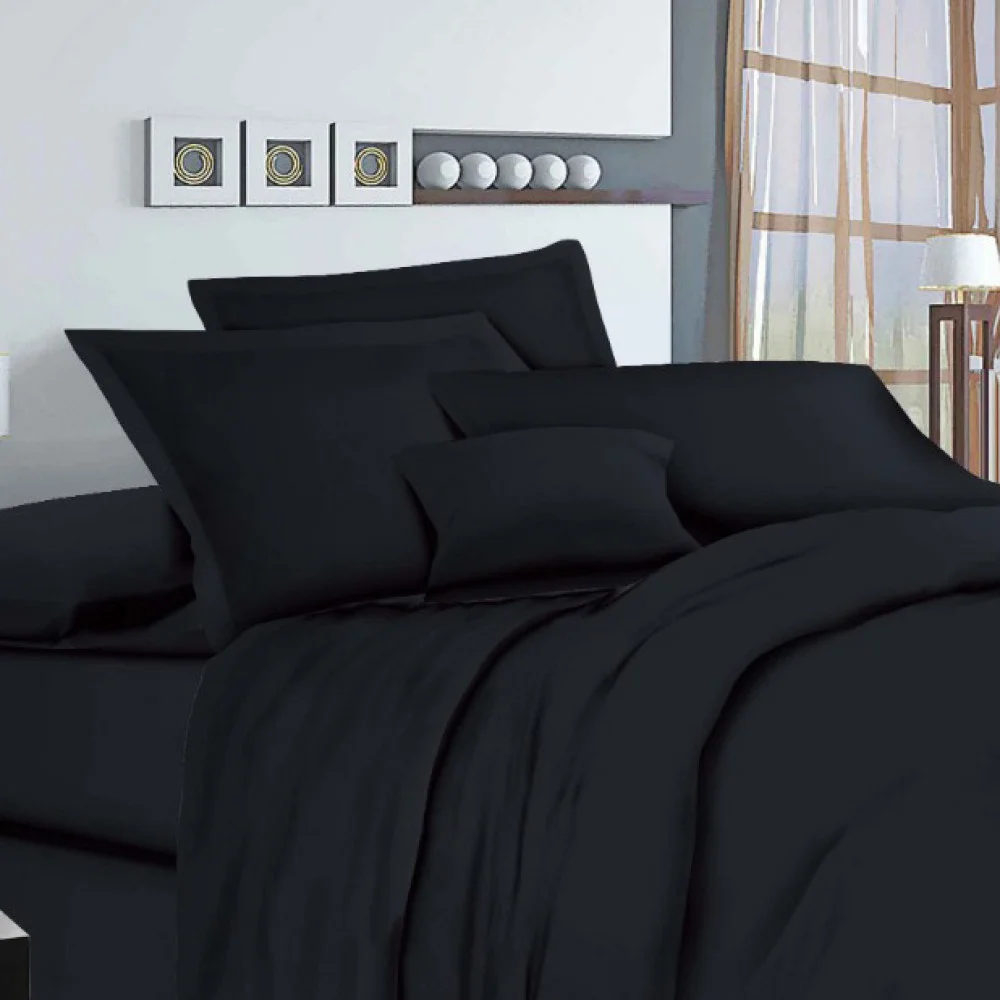 Простынь на резинке SoundSleep Manner Dark Grey бязь 140х200 см (93948623)