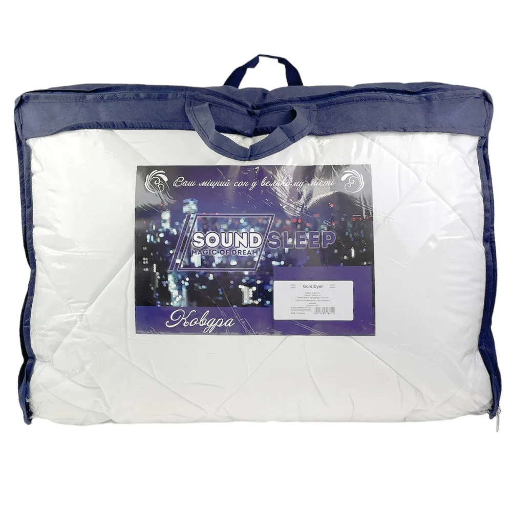 Ковдра SoundSleep Gold Dyet зима-літо 2 в 1 200х220 см біла (93901307)