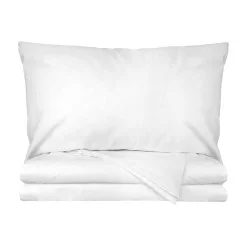 Emily bedding set coarse calico One and a half 150x210 cm white (94198423)