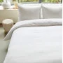 Emily bedding set coarse calico One and a half 150x210 cm white (94198423)