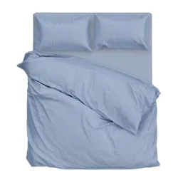 Простынь SoundSleep Dyet Sky ранфорс 150х210 см голубая (2800004805551)
