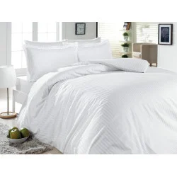 Bedding Set SoundSleep Hotel Satin Stripe single