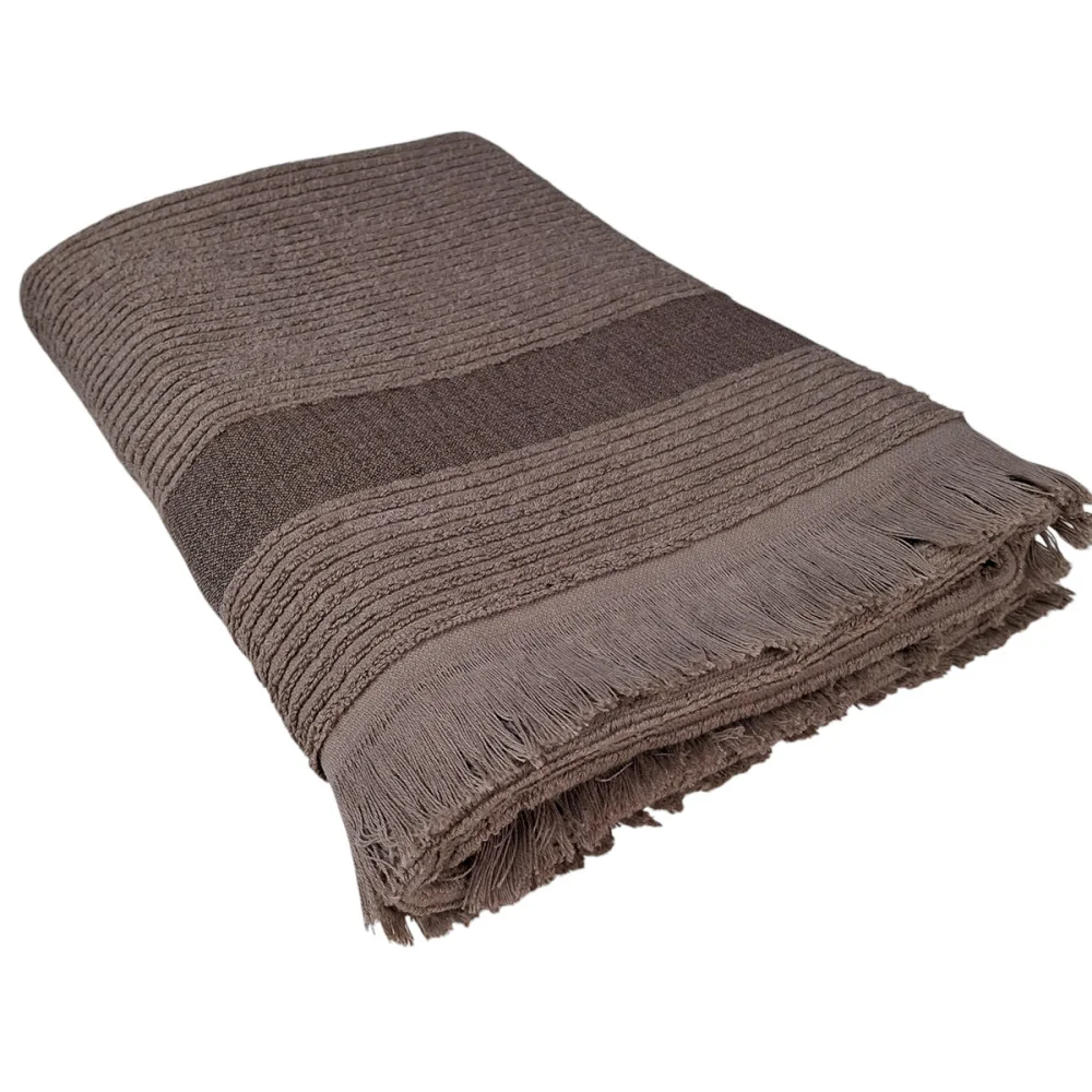 Полотенце SoundSleep Caloric махровое 70х140 см 450 г кофейное (2800004667708)